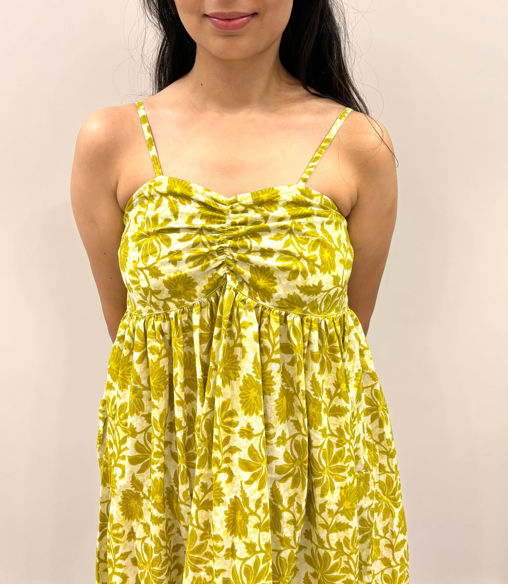 Poppy Dress - Lime