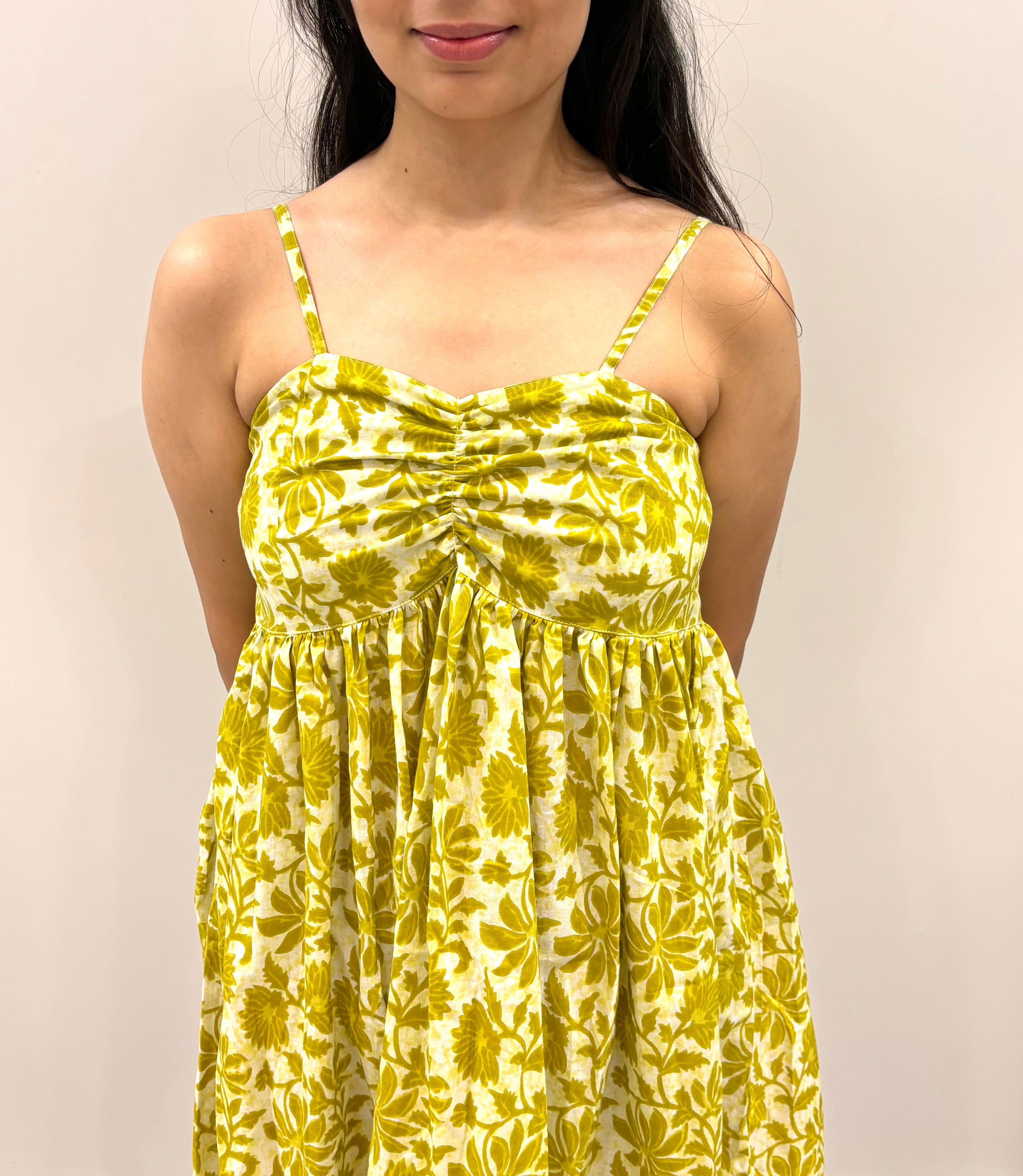 Poppy Dress - Lime