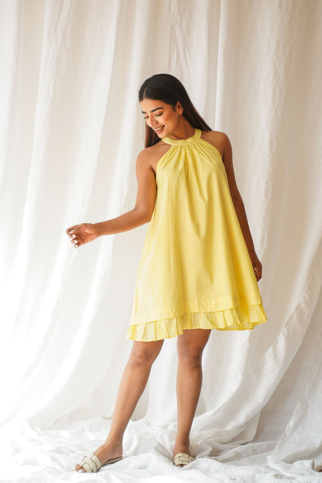 Sunlit Meadow Mini Dress